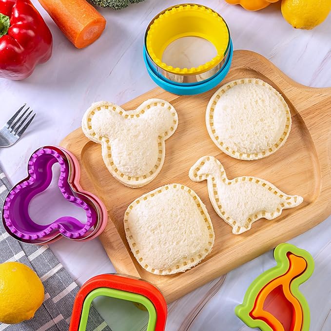 22 Moldes para Sándwich para Niños