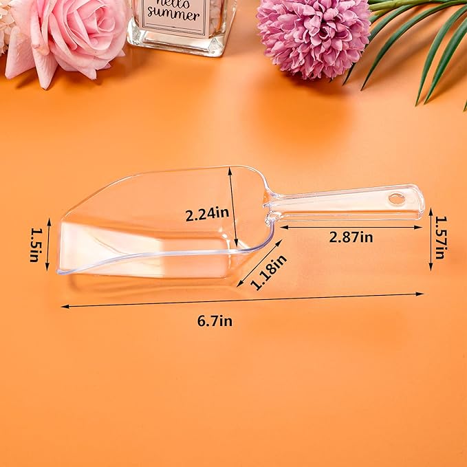 12 Pinzas de Plástico para Servir