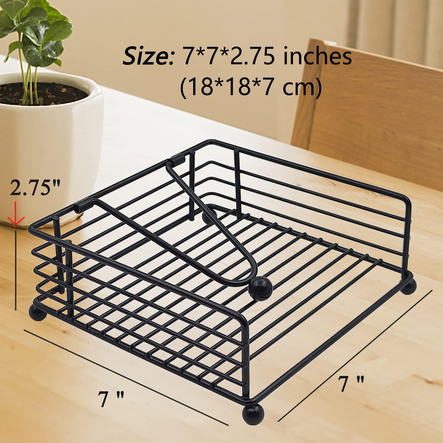 Servilletero para Mesa de Hierro