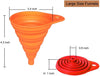 4 Embudos Cocina Soporta de -40 °F a 482 °F