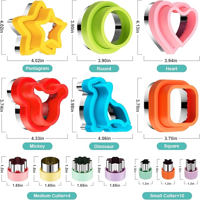 20 Moldes para Sándwich