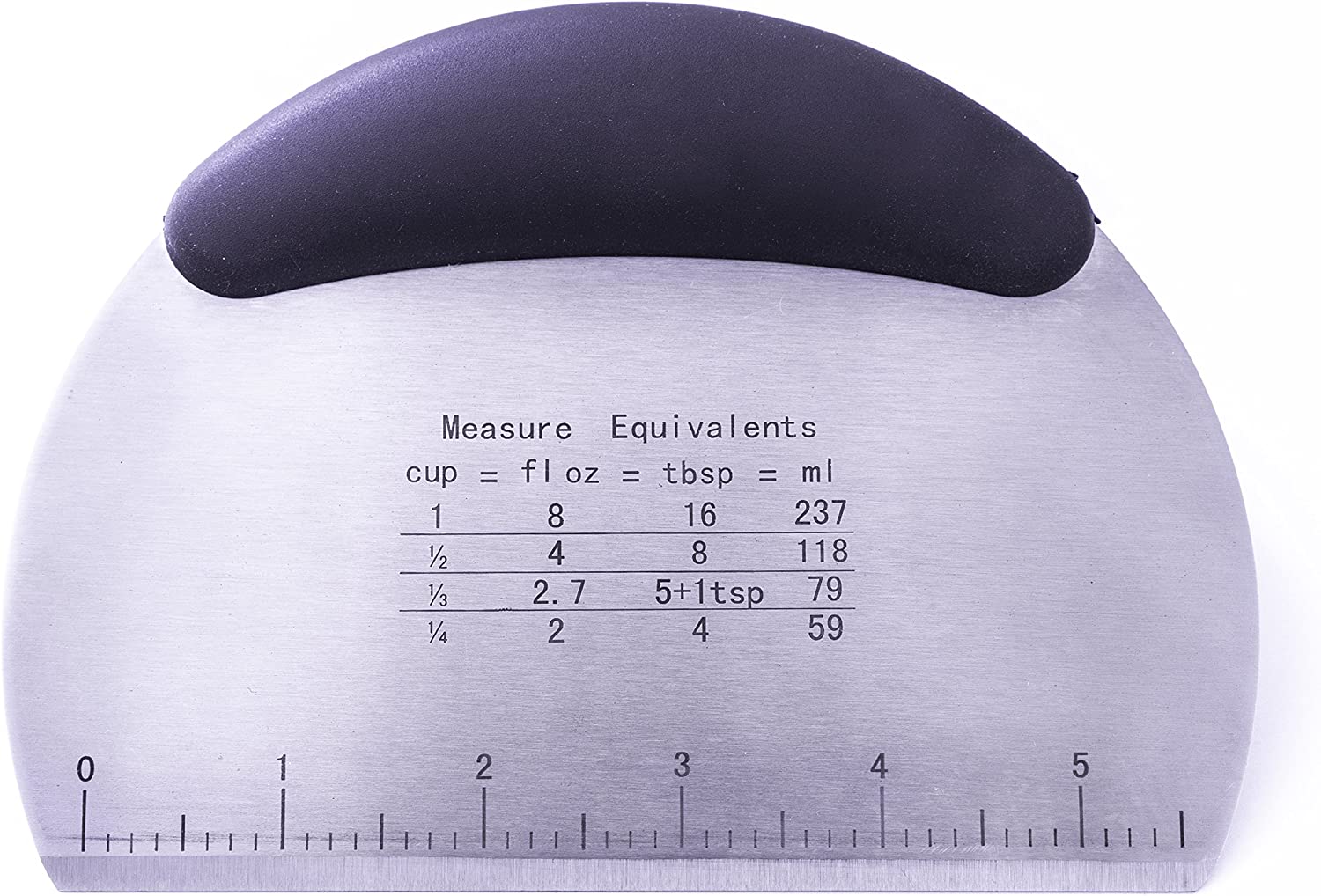 Raspador y cortador de masa multiusos