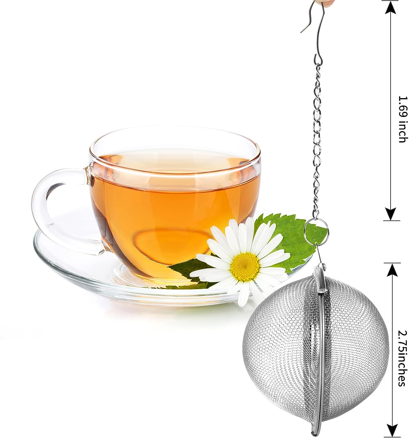 Infusores de Té, 2 piezas (M)