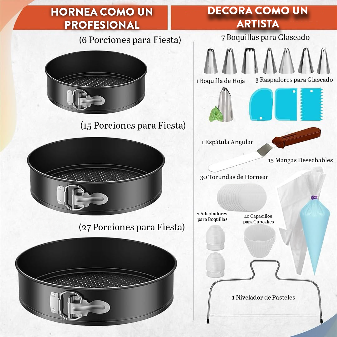 Kit de Decoración de Pasteles