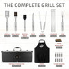 Kit Parrillero de Acero Inoxidable