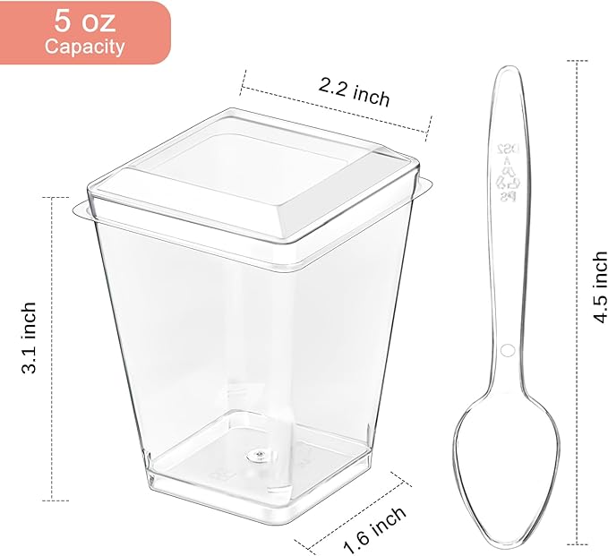 50 Tazas de Postre con Tapas