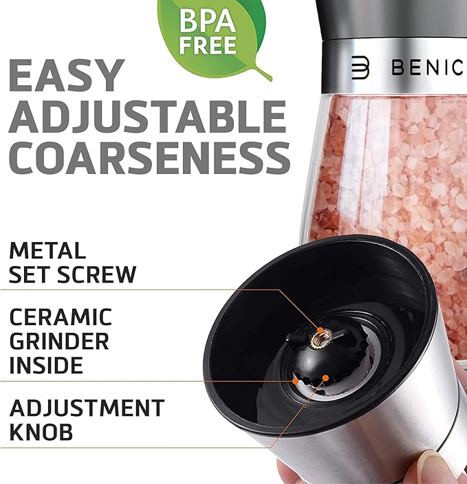 Salero y Pimentero Manual