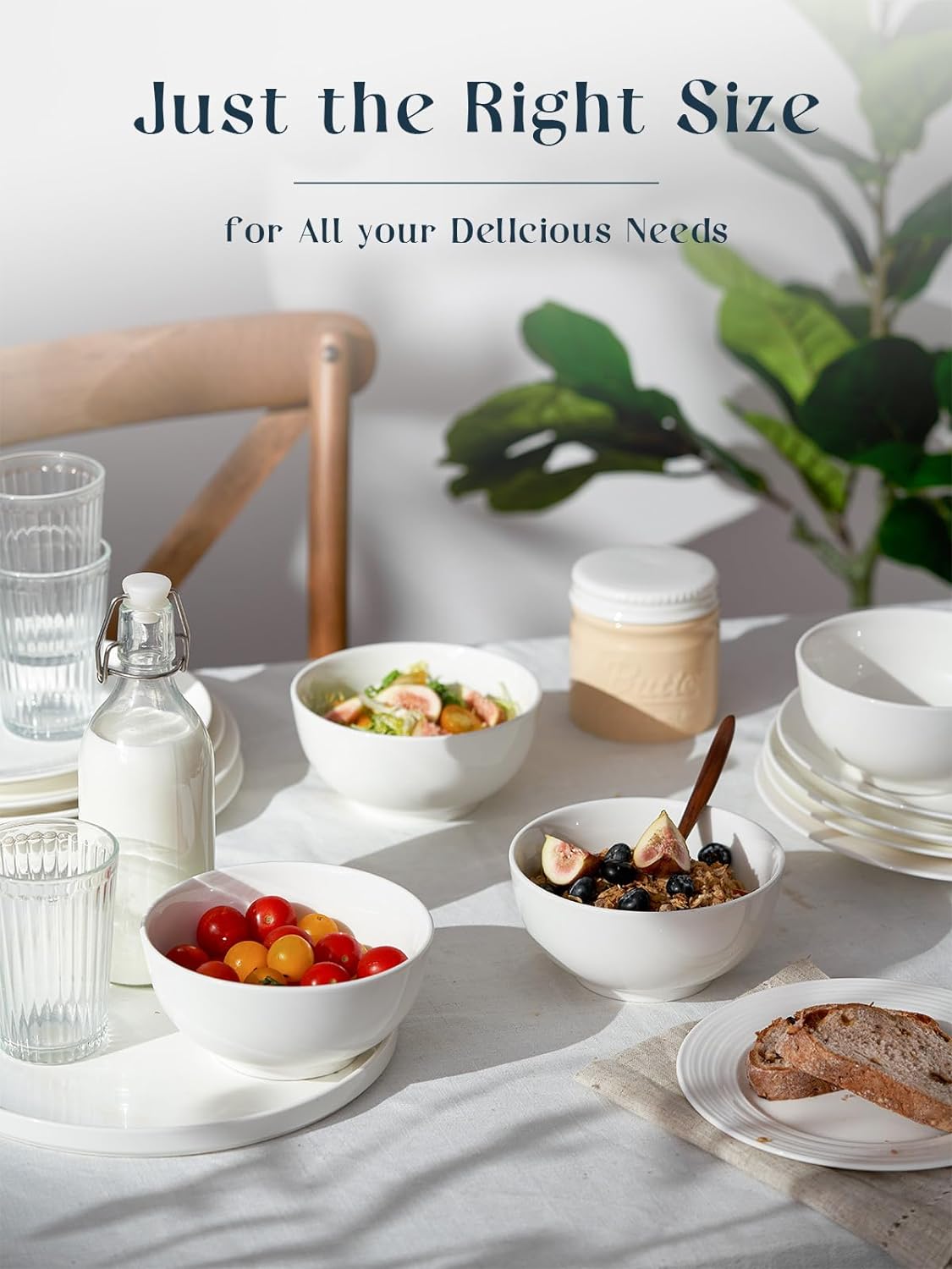 4 Tazones de Cerámica