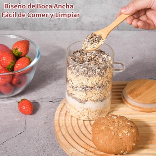 4 Frascos para Avena