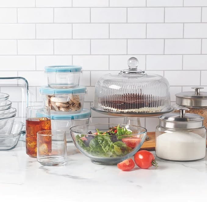 Tarro de Vidrio con Tapa para Cocina