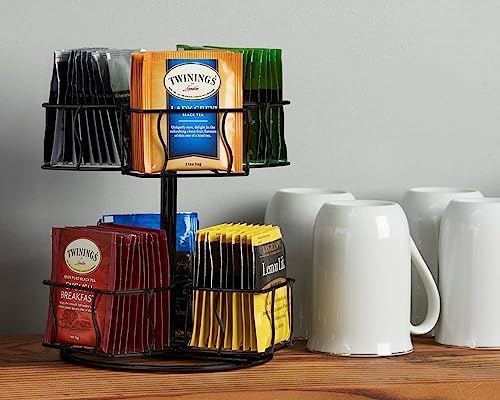 Organizador para 60  bolsas de Té (Negro)