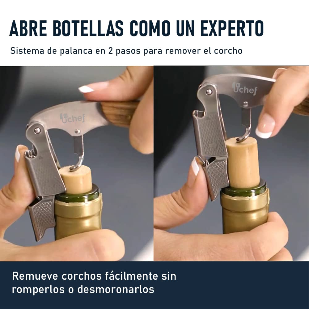 Sacacorchos de Madera