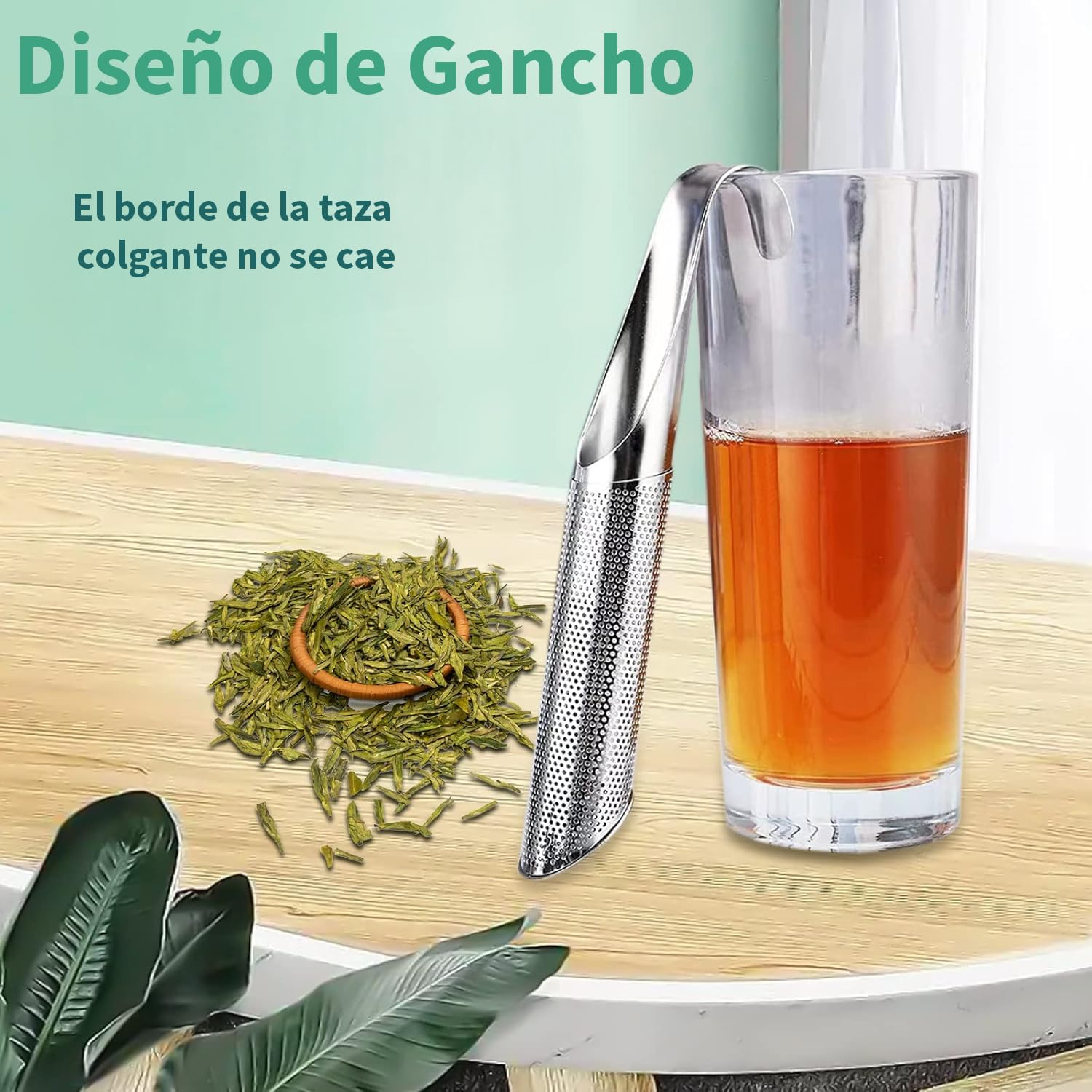 3 Infusor de Té de Acero Inoxidable