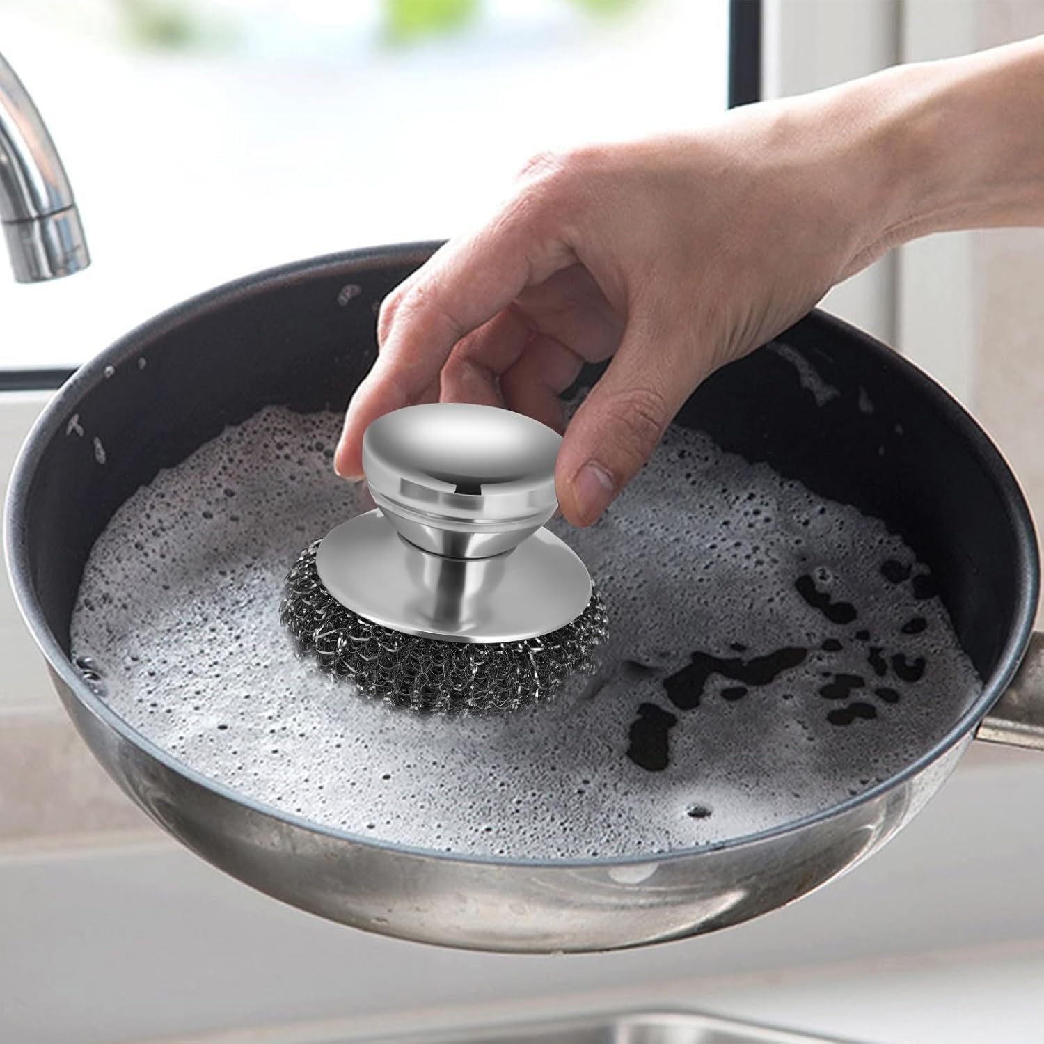 2 Fibras Metálicas para Lavar Trastes