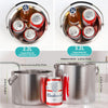 Hielera de Acero Inoxidable de 3.2L con Tapa
