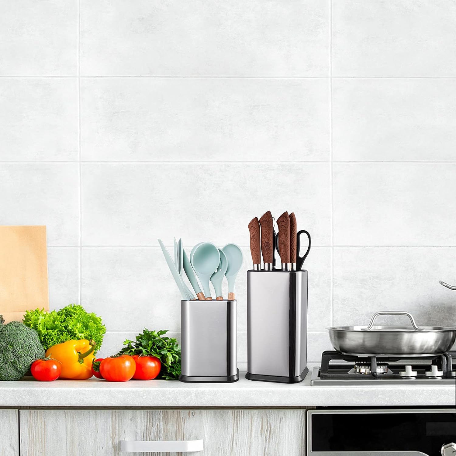 Soporte de Utensilios de Cocina