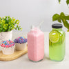 Set de 8 Botellas de Vidrio con Tapas de 480 ml