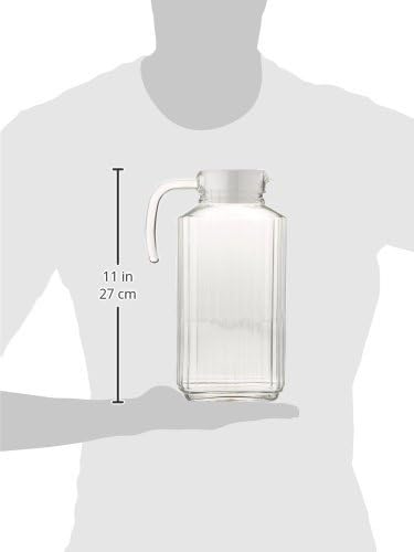 Jarra de Vidrio con Tapa de 1.7 Litros